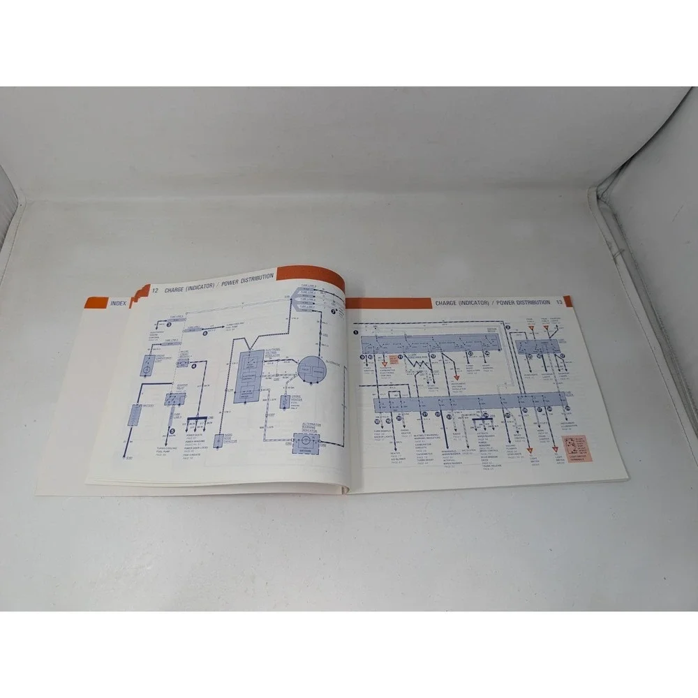 1980 Ford Fairmont Zephyr Electrical Vacuum Wiring Shop Service‎ Manual